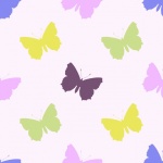 Butterflies Pattern Background