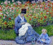 Camille Monet And A Child