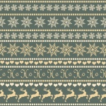 Christmas Sweater Pattern Backdrop