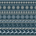 Christmas Sweater Pattern Backdrop
