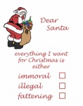 Christmas Wish List Adults
