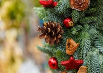 Christmas Wreath Detail