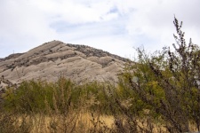 Desert Sandstone Mountain