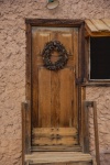 Front Door And Christmas Wreath