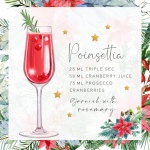 Poinsettia Holiday Cocktail Recipe