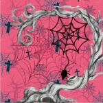 Pink Halloween Spider