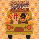 Turkey Couple Thanksgiving Gobble