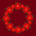 Watercolor Christmas Wreath