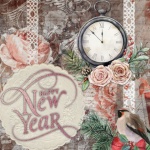 Vintage New Year Poster