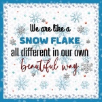 Snowflake Inspirational POster