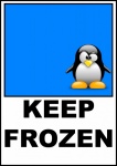 Keep Frozen Sign