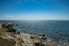 Landscape, Rocky Coast, Sea View