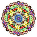 Mandala, Pattern, Rosette, Art