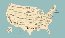 Map Of American States
