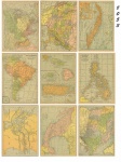 Maps Collage Sheet Printable