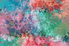 Paint Colorful Abstract Background