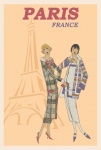 Paris France Travel Poster