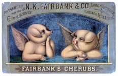 Poster Vintage Advertising Cherub