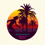 San Francisco Sunset Poster