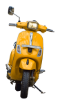 Scooter, Yellow, Transport, 2-wheeler