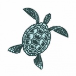 Sea Turtle Clipart Sticker
