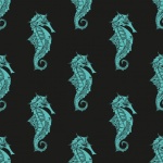 Seahorse Marine Background Pattern