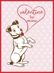 Valentine Cute Dog Card