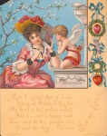 Victorian Woman And Angel