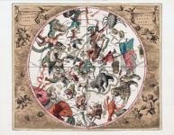 Vintage Art Astronomy Astrology