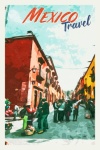 Vintage Travel Poster Mexico