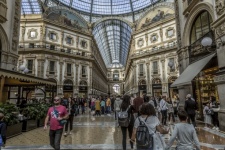 Vittorio Emanuele Gallery In Milan