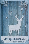 Christmas Background Deer