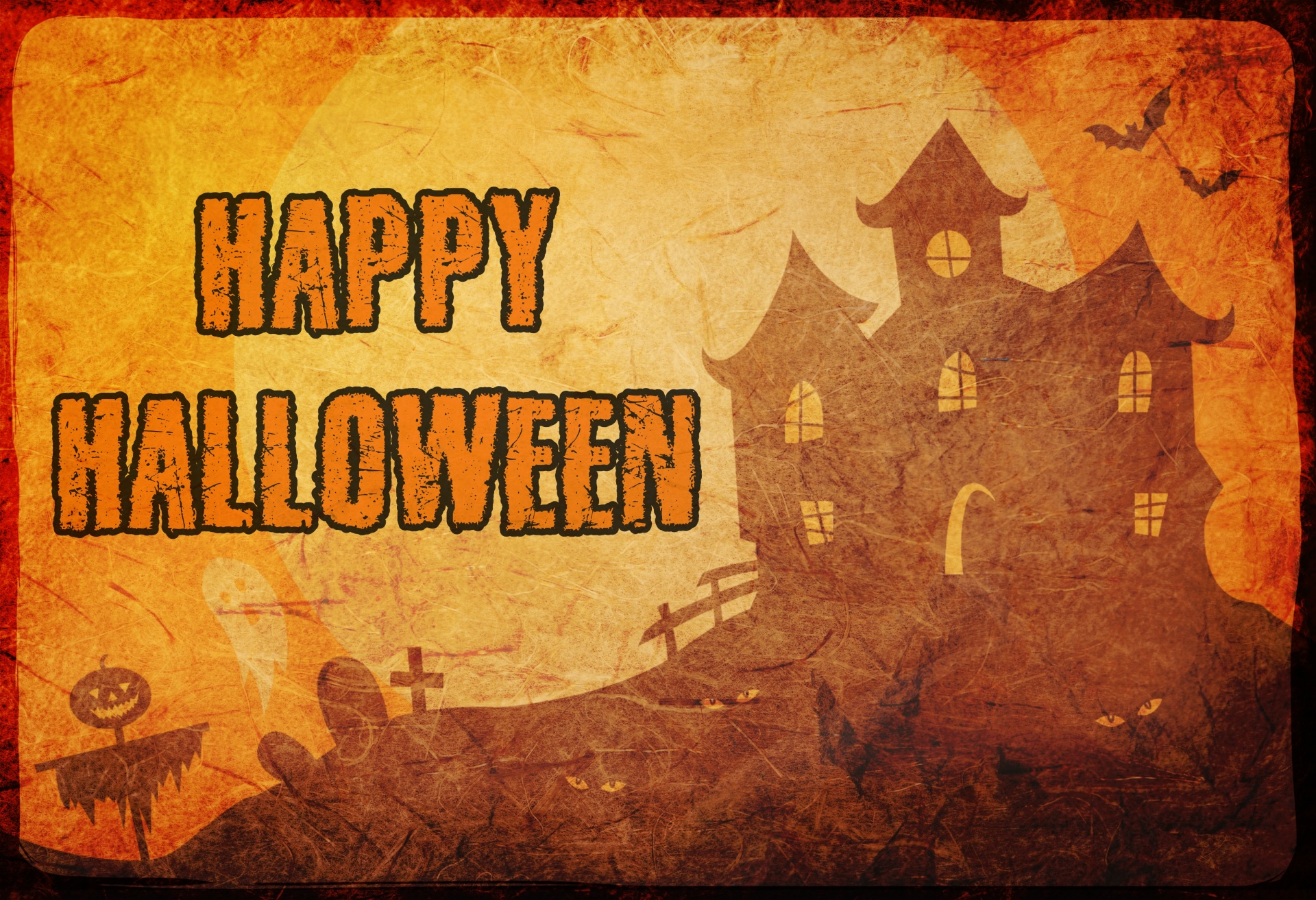Halloween Scarecrow Haunted House