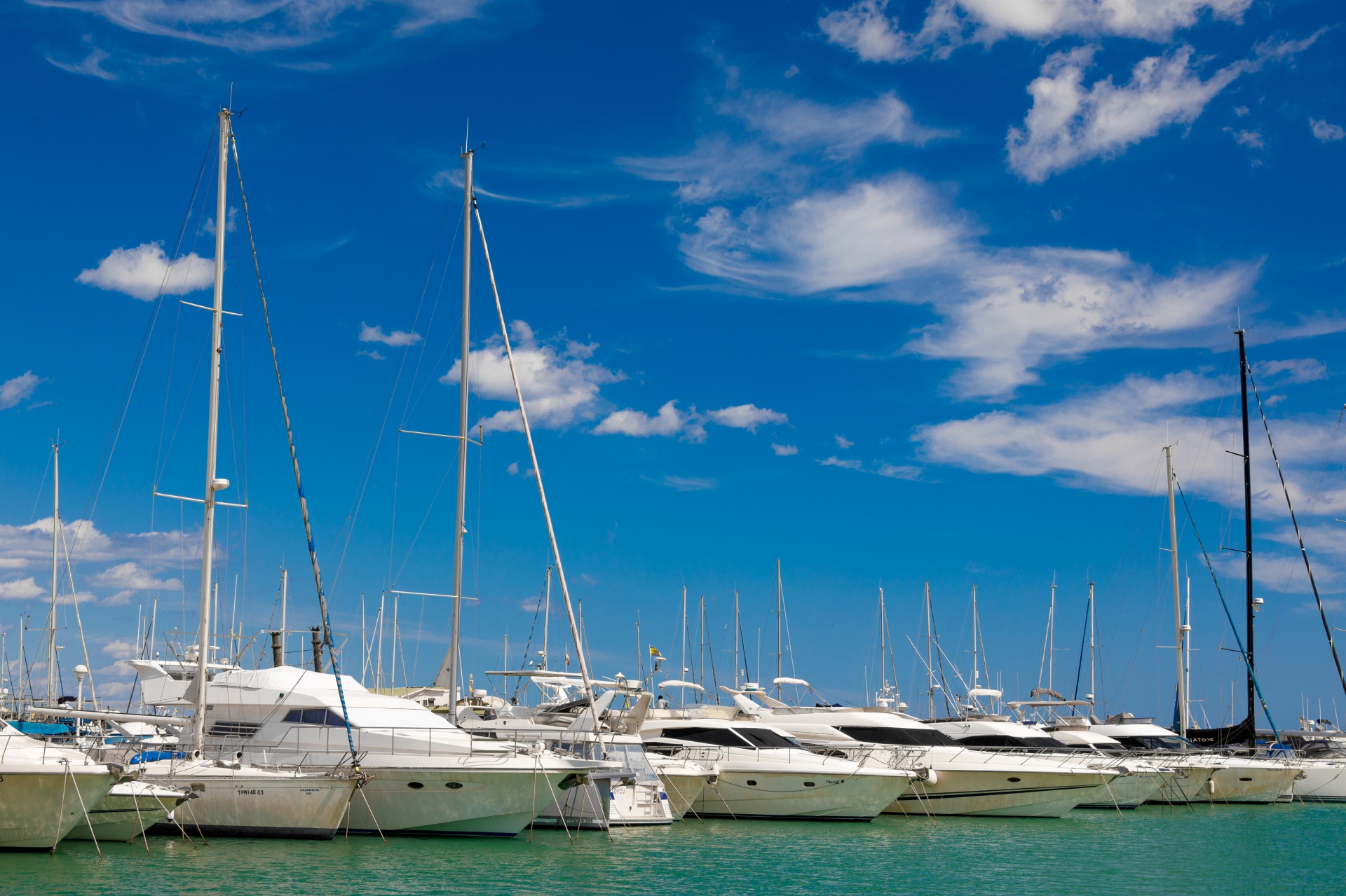 yacht view marina