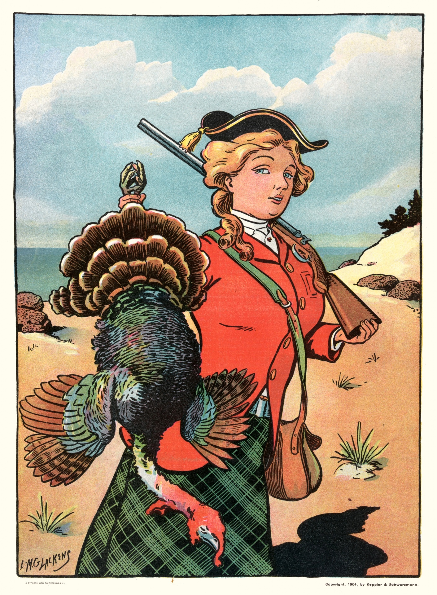 Puck Thanksgiving By Louis Glacke