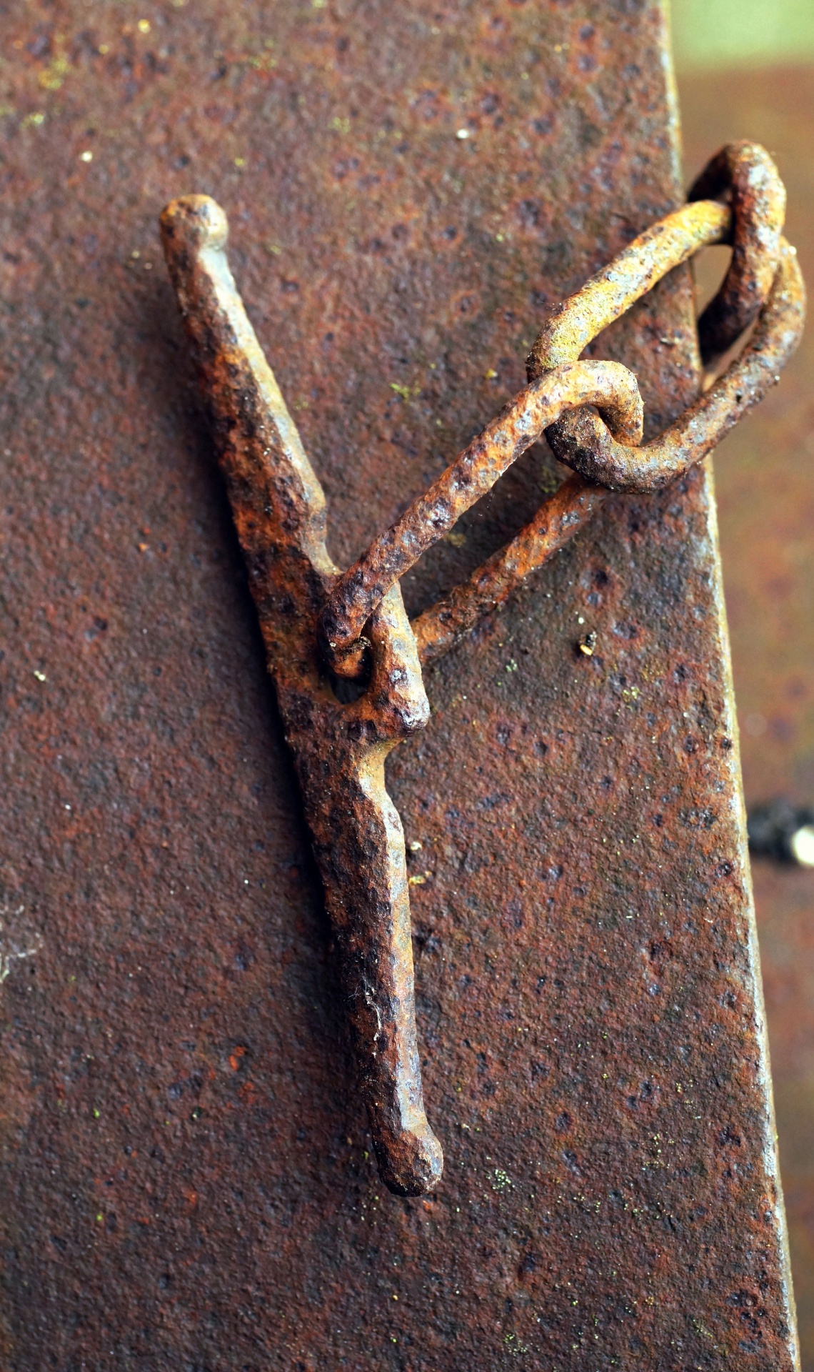 Rusted Iron Chain Rusted