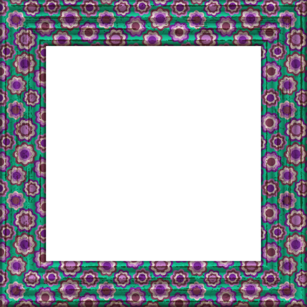 Frame With Flowers Pattern Free Stock Photo - Public Domain Pictures