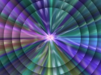 3D Abstract Background Disc