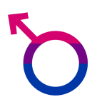 Bisexual Pride Flag Male Symbol