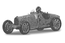 Clipart, Old Racing Car, Drawing