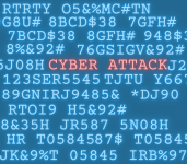 Cyber Attack Code Background