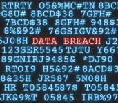 Data Breach Code Background
