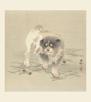 Dog Japanese Vintage Art
