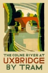 England, Uxbridge Travel Poster