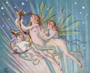 Fairy Vintage Art Illustration
