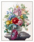 Flowers Vase Vintage Art