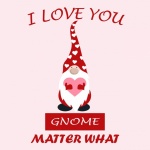 Gnome Cute Valentine Humor