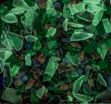Green Glass Background