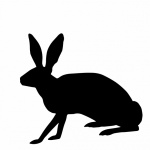 Hare Silhouette Clipart