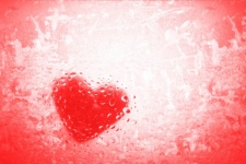 Heart Abstract Texture Background